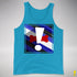 Puppy Pride Flag Exclamation Point Premium Tank Top